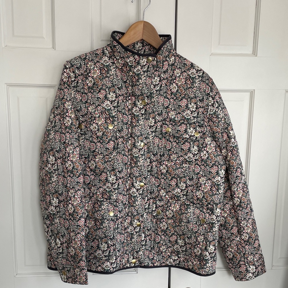 J. Crew Liberty of London Quilted Downtown Field Jacket - Picture 4 of 11